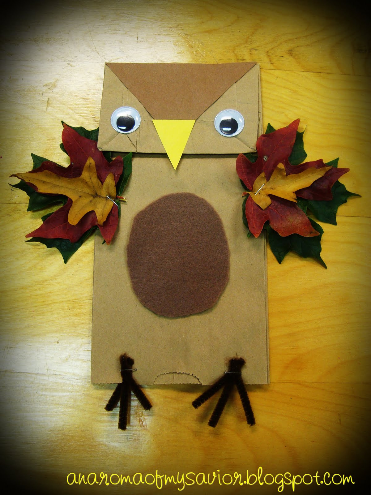 Owl Crafts For Preschoolers
 an aroma of my Savior Craft Fall Owl Puppet