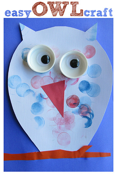 Owl Crafts For Preschoolers
 Easy Owl Craft For Kids