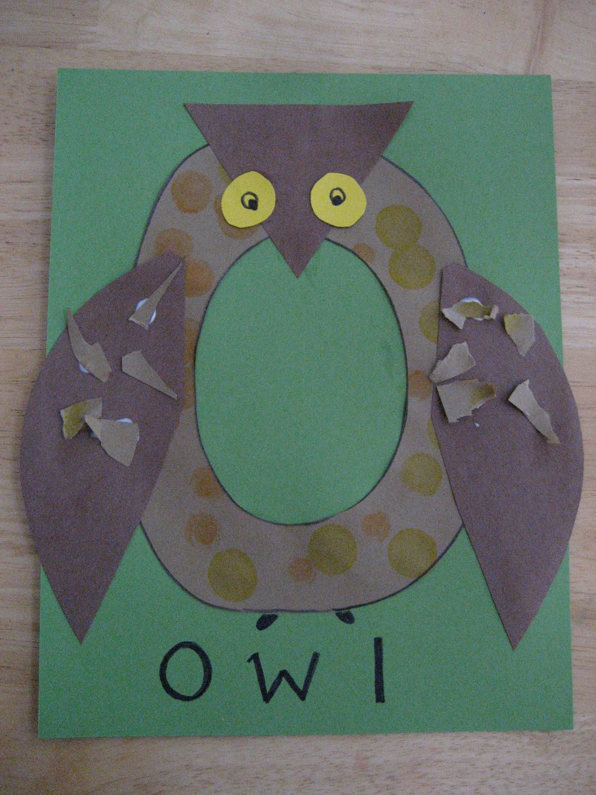 Owl Crafts For Preschoolers
 Toddler Approved Textured Letter O Owl
