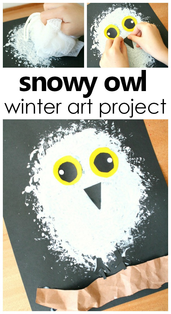 Owl Crafts For Preschoolers
 Snowy Owl Winter Craft for Kids Fantastic Fun & Learning