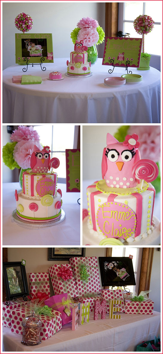 Owl Themed Birthday Party Ideas
 Real Party Owls & Lollipops