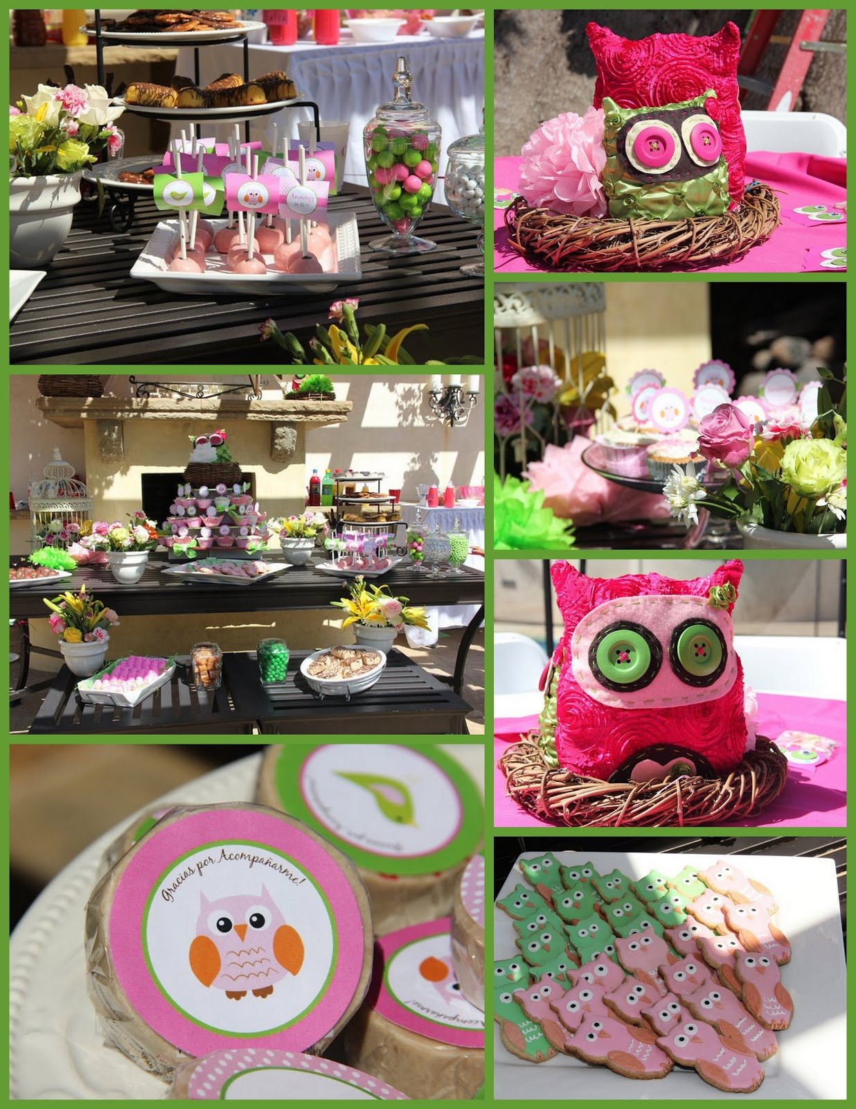 Owl Themed Birthday Party Ideas
 MKR Creations Owl Theme Birthday Party