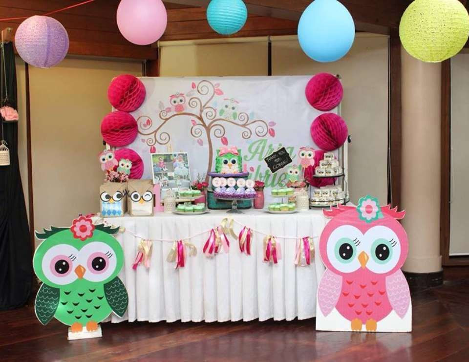 Owl Themed Birthday Party Ideas
 Pin on Ideas Cumpleaños