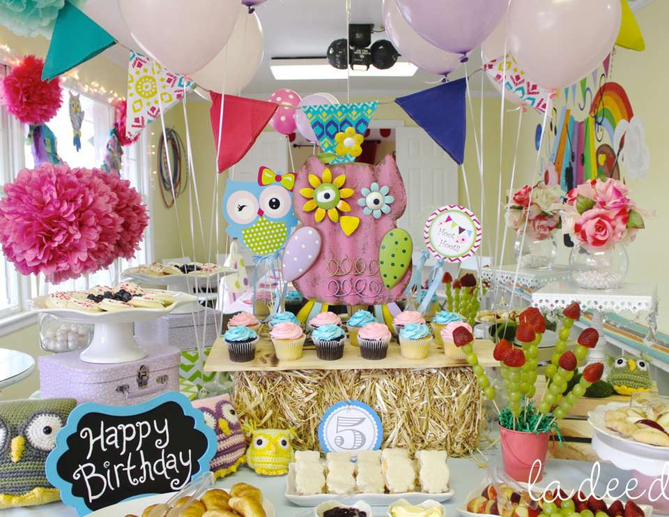Owl Themed Birthday Party Ideas
 Whimsical Owl Birthday "Whimsical Owl Themed Birthday