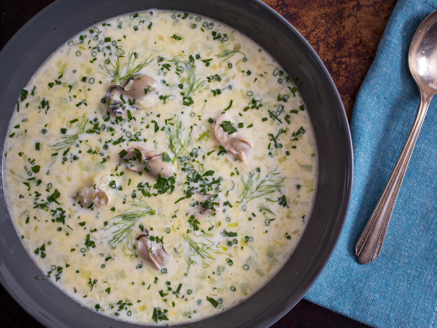 Oyster Stew Recipe
 Oyster Stew A forting Winter Soup in Just 20 Minutes