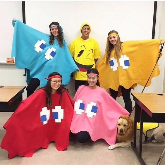 Pacman Costume DIY
 25 Group Halloween Costumes for the Perfect Halloween