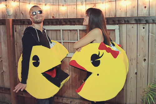 Pacman Costume DIY
 Couples Halloween Costume DIY Pacman – Julie Ann Art