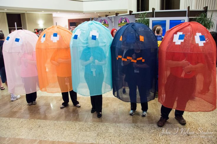 Pacman Costume DIY
 Our best family group costume shown at many cons the