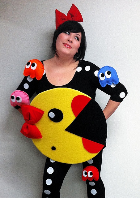 Pacman Costume DIY
 Pacman Costumes for Men Women Kids