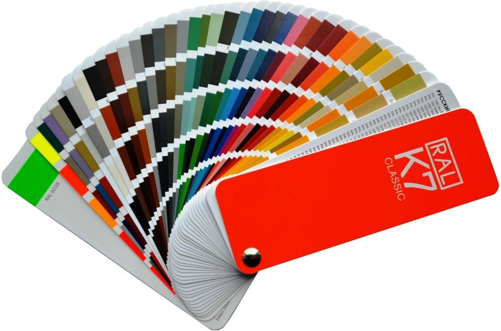 Paint Fan Deck
 Spray Paint Wet Paint RAL Colours Fan Deck Colour