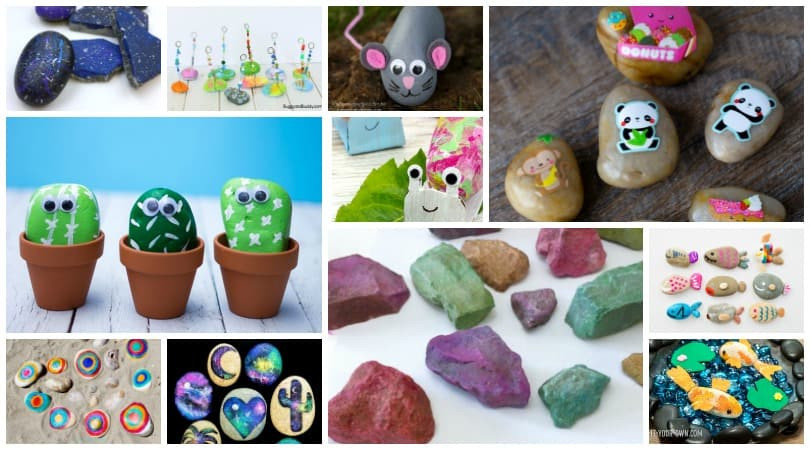 Painting Craft Ideas For Toddlers
 Simple Rock Painting Ideas for Kids Over 25 stone