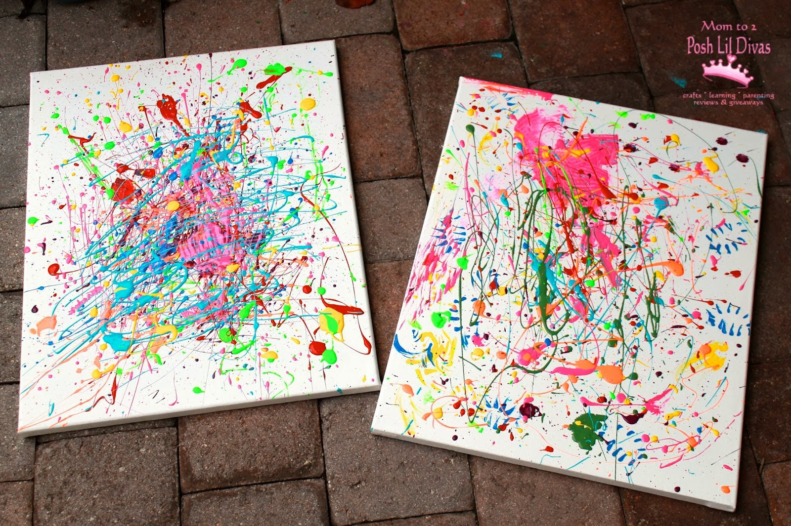 Painting Craft Ideas For Toddlers
 Splatter Painting