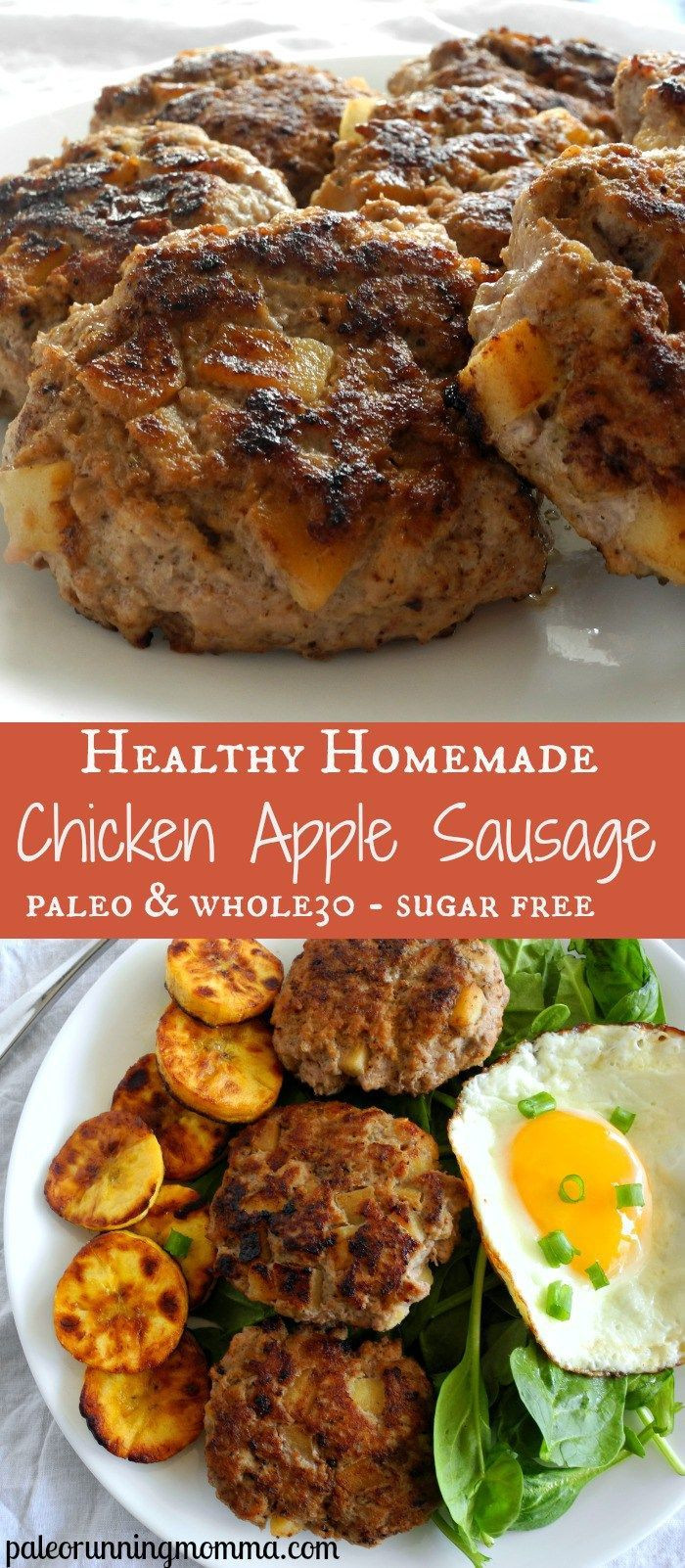 Paleo Chicken Sausage Recipes
 Easy Homemade Chicken Apple Sausage Paleo & Whole30