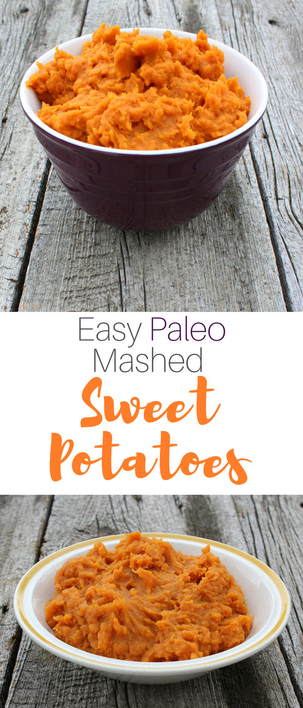Paleo Mashed Sweet Potatoes
 FitViews Easy Paleo Mashed Sweet Potatoes