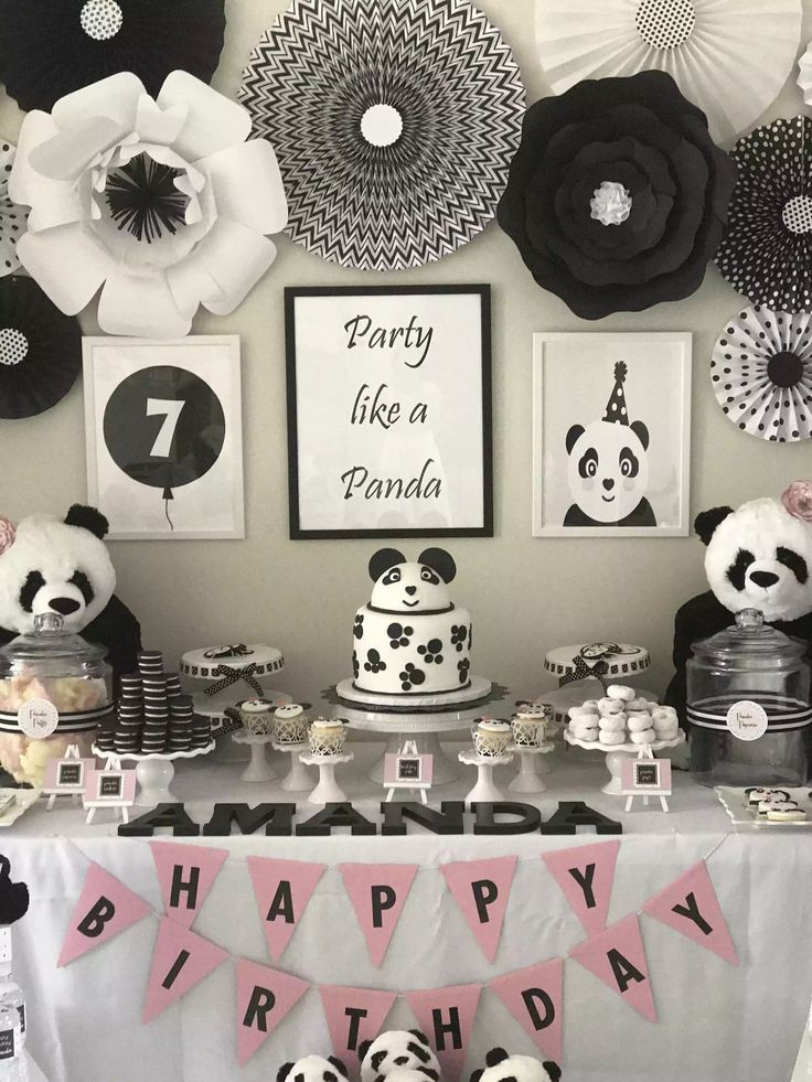 Panda Birthday Party Ideas
 Best 1000 ositos images on Pinterest