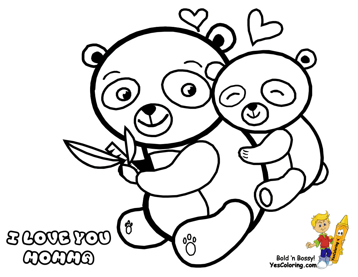 Panda Coloring Pages For Kids
 Giant Panda Coloring Page Coloring Home