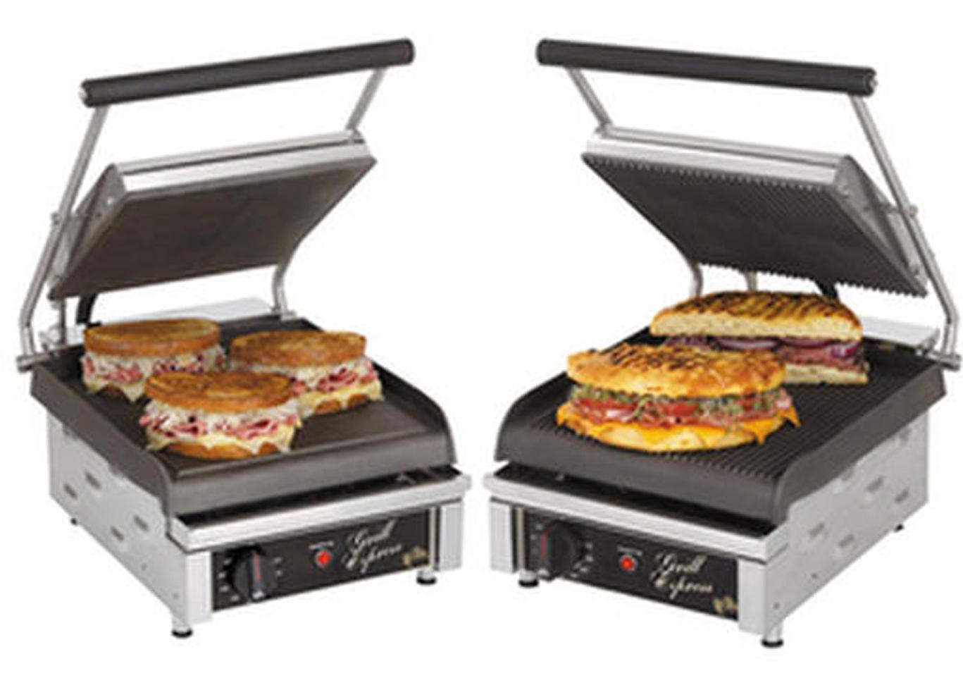 Panini Kabob Grill Century City
 Star GX10I 10in Smooth or Grooved 2 Sided Sandwich Panini