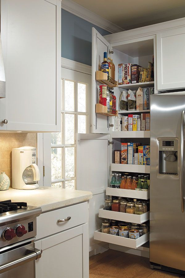 Pantry For Small Kitchen
 The 24" Pantry SuperCabinet with so much storage packed
