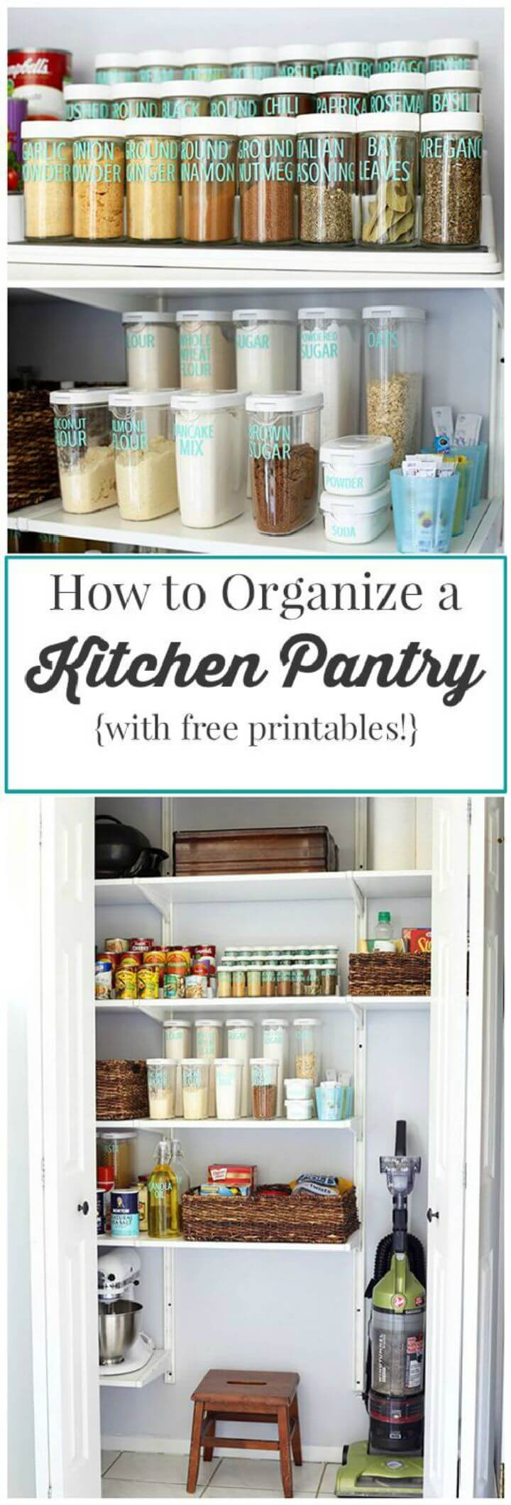 Pantry Organization DIY
 60 Best Pantry Organization Ideas DIY Page 3 of 12