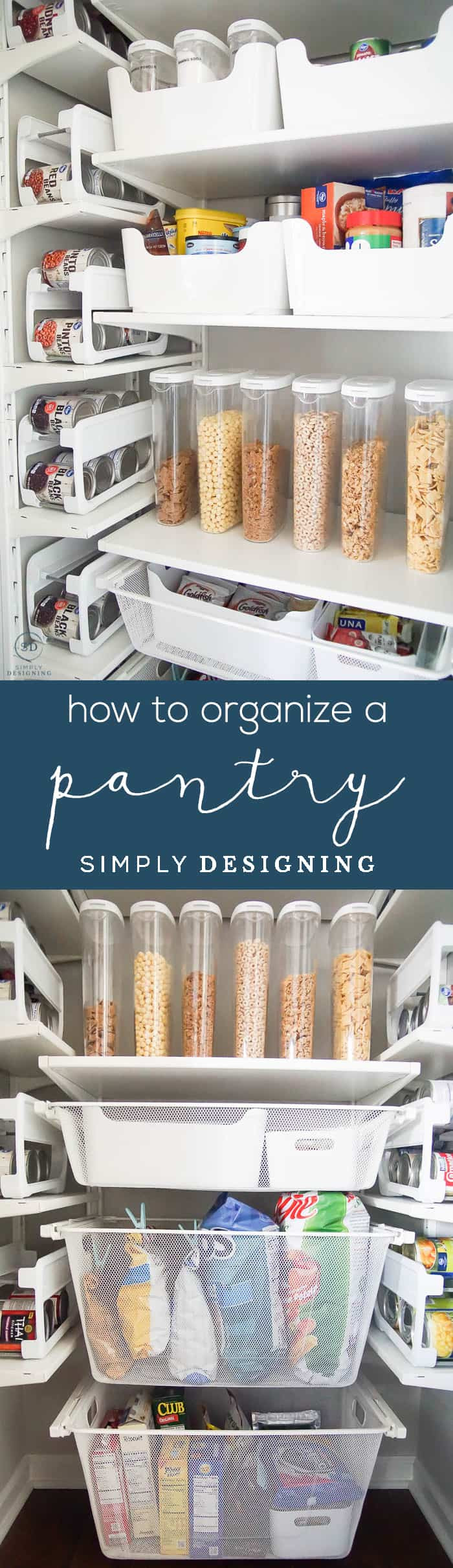 Pantry Organization DIY
 How to Organize a Closet Under the Stairs & Pantry