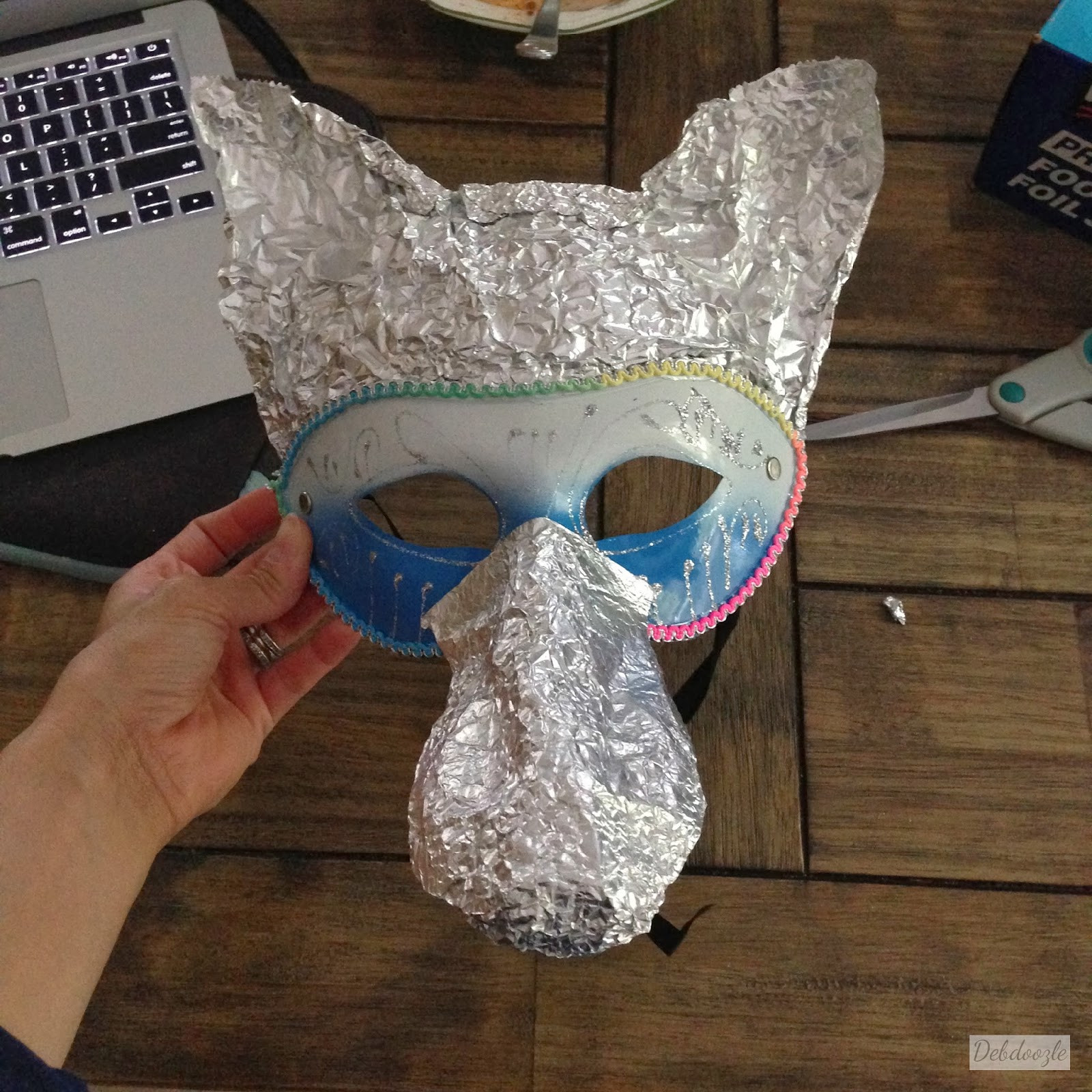 Paper Mache Masks DIY
 Debdoozle DIY Papier Mâché Paper Mache Anubis Jackal Mask
