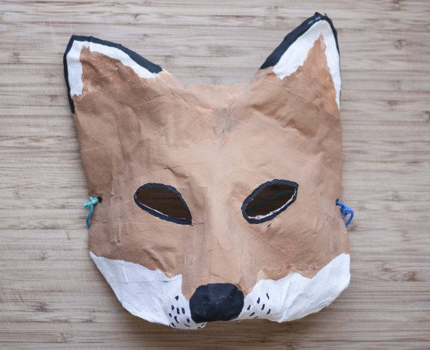 Paper Mache Masks DIY
 this is sa interview with sara o leary fox masks