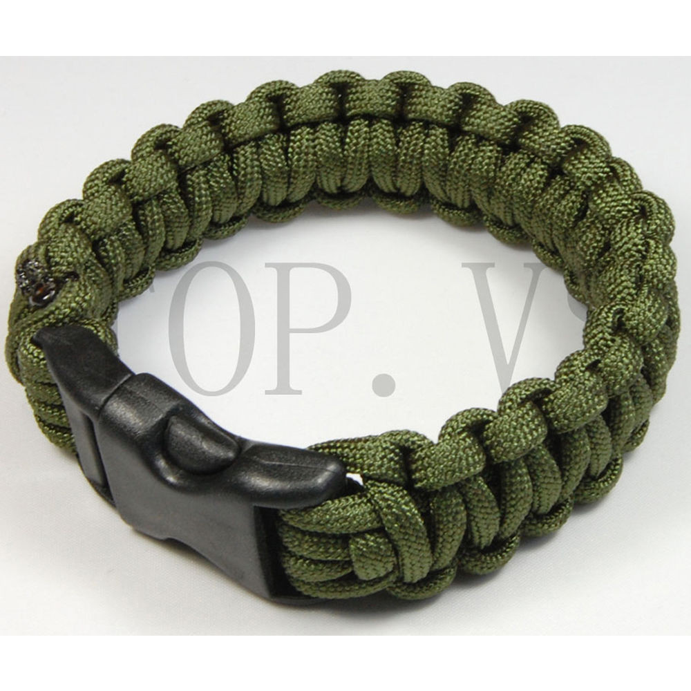 Parachute Cord Bracelets
 550 Paracord Military Camping Hiking Hunting Survival