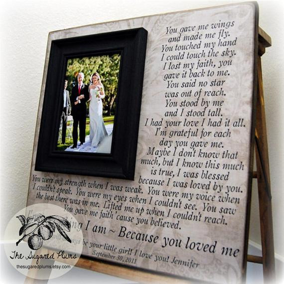 Parent Gifts For Wedding
 Wedding Gifts For Parents Parent Wedding Gift Personalized