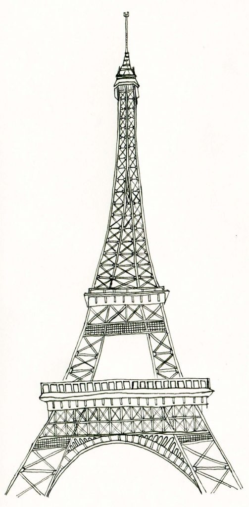 Paris Coloring Pages For Kids
 Free Printable Eiffel Tower Coloring Pages For Kids