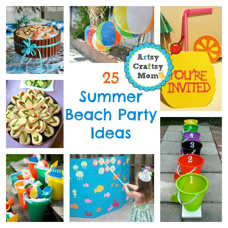 Party At The Beach Ideas
 25 Summer Beach Party Ideas