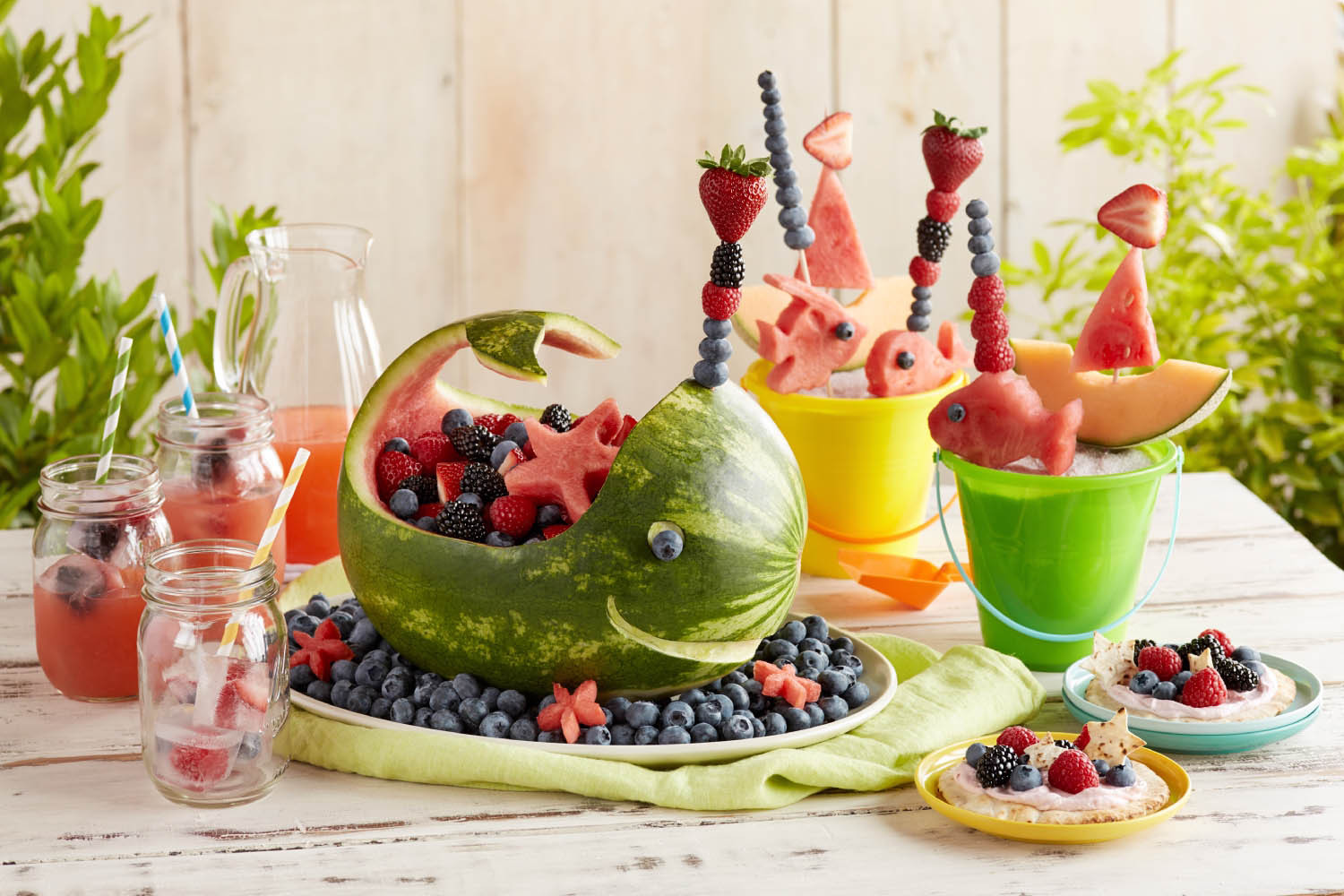 Party At The Beach Ideas
 Splash into Summer with a Berry Beach Party