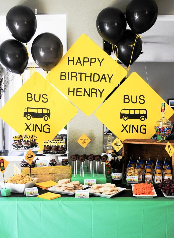 Party Bus Food Ideas
 Kara s Party Ideas Wheels The Bus Party Planning Ideas