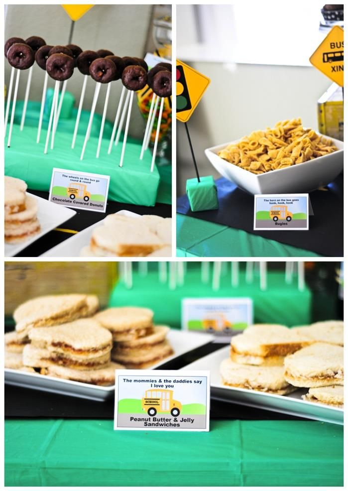 Party Bus Food Ideas
 Wheels The Bus Party Planning Ideas Supplies Idea Back
