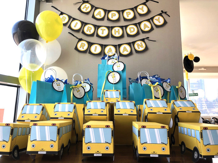 Party Bus Food Ideas
 Kara s Party Ideas Wheels on the Bus Birthday Party