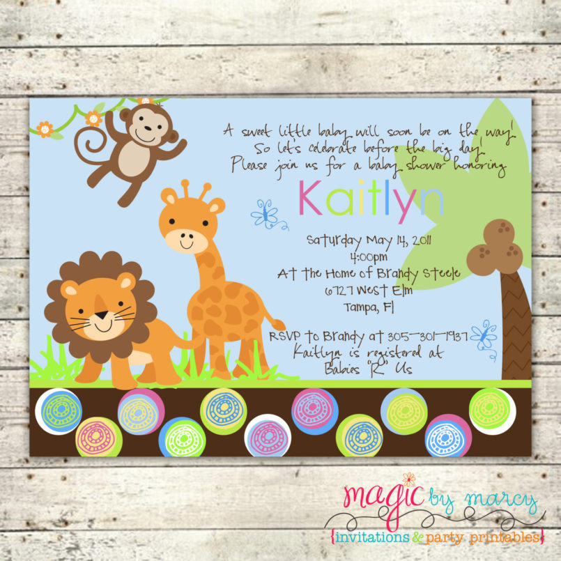 Party City Baby Invitations
 Baby Shower Invitations Party City