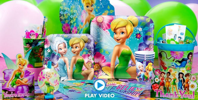 Party City Birthday Decorations
 Tinkerbell Party Supplies Tinkerbell Birthday Ideas