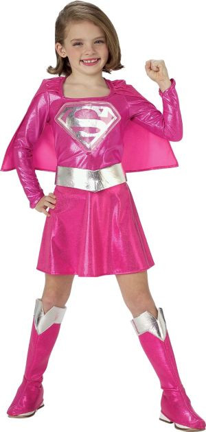 Party City Child Costume
 Toddler Girls Pink Supergirl Costume Party City