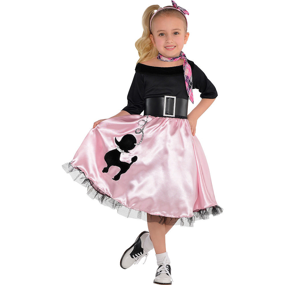 Party City Child Costume
 Toddler Girls Miss Sock Hop Costume