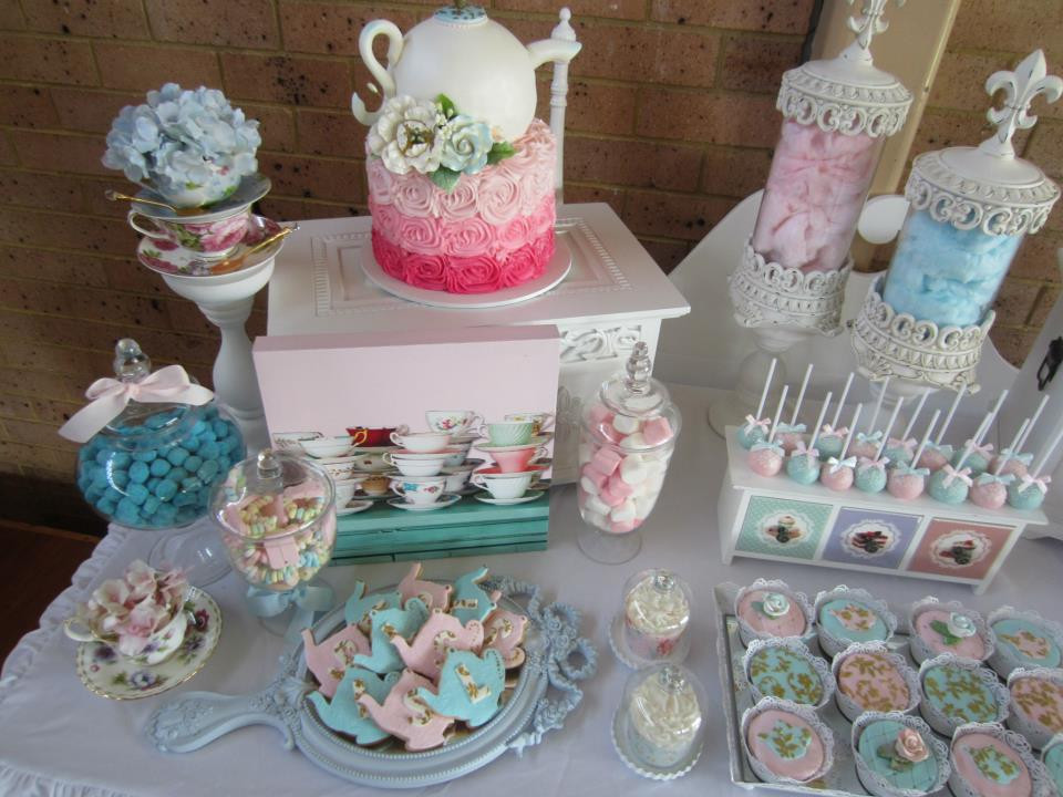 Party Decorations For Baby Shower
 High Tea Party Baby Shower Ideas Themes Games