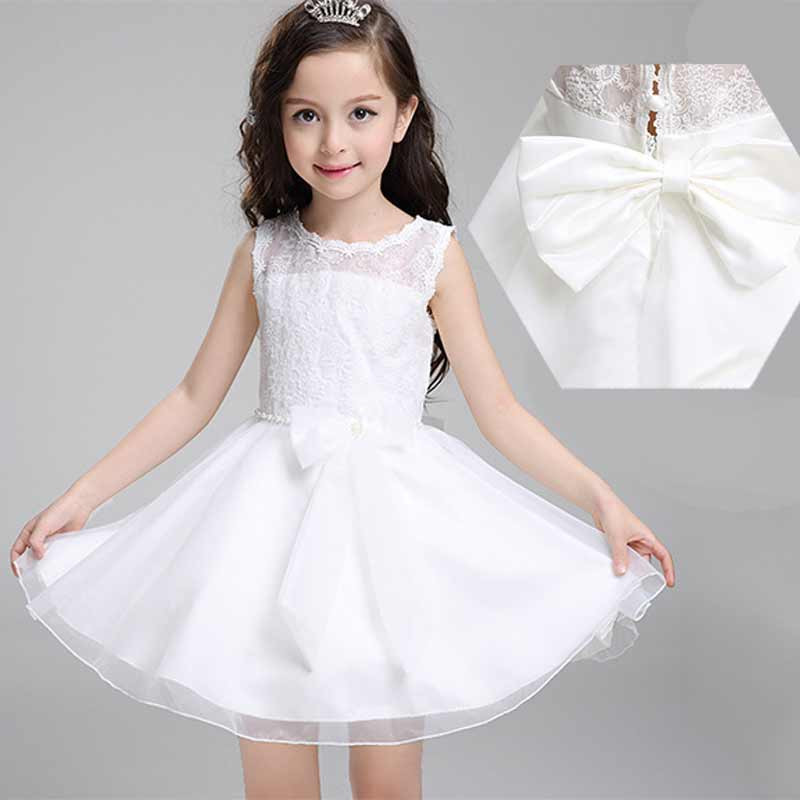 Party Dress For Kids Girls
 Princess Girls Dresses Summer 2016 Bow Baby Girl Party