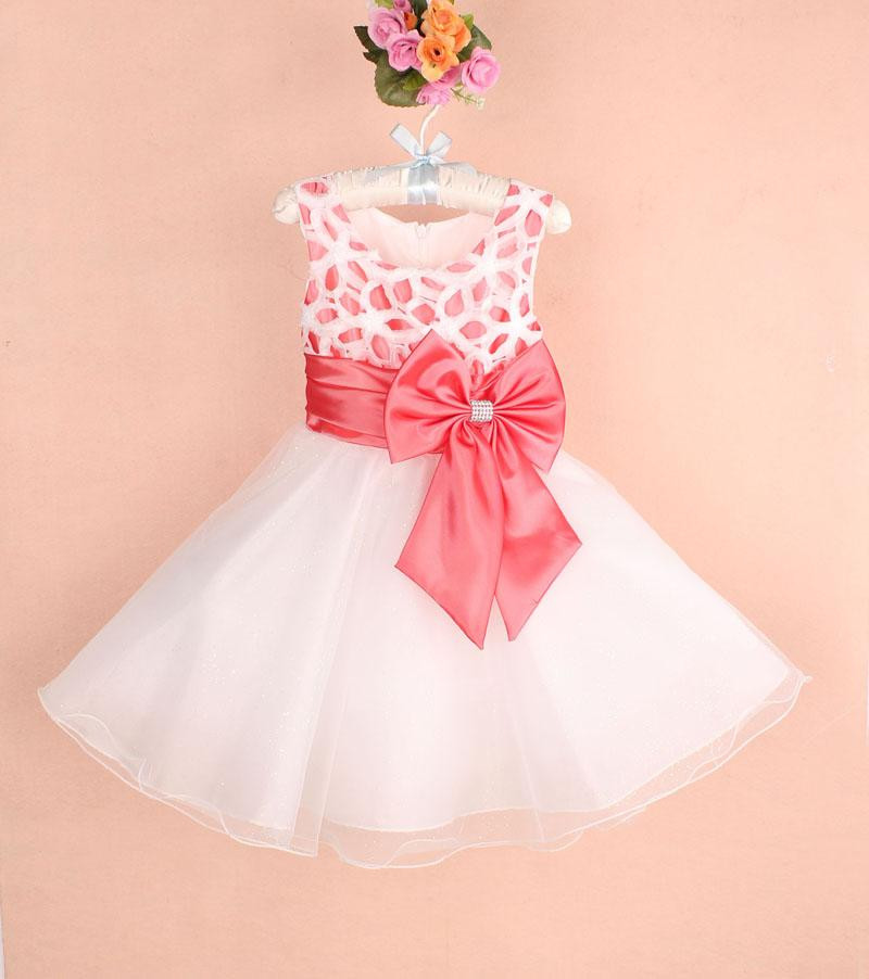 Party Dresses Baby Girl
 2019 Newest Design Baby Girls Wedding Party Dress Kids
