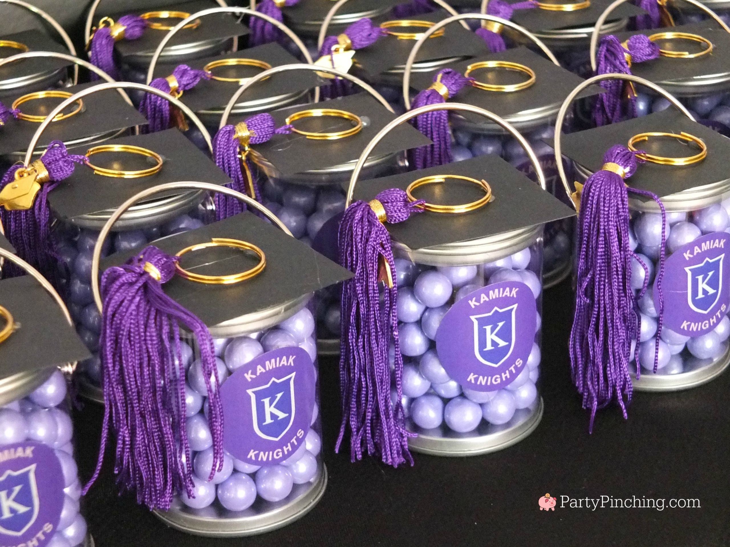 Party Favor Graduation Ideas
 graduation party favors mortar board cap mini paint cans