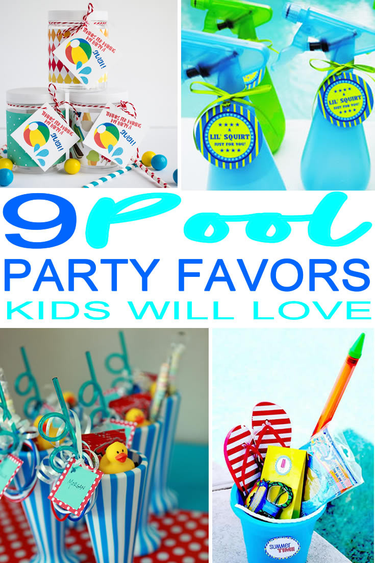 Party Favor Ideas For Pool Party
 9 pletely Awesome Pool Party Favor Ideas
