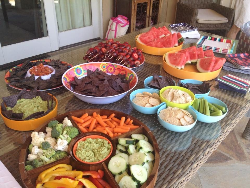 Party Food Ideas For Teens
 Healthy Pool Party Food for Kids and Adults