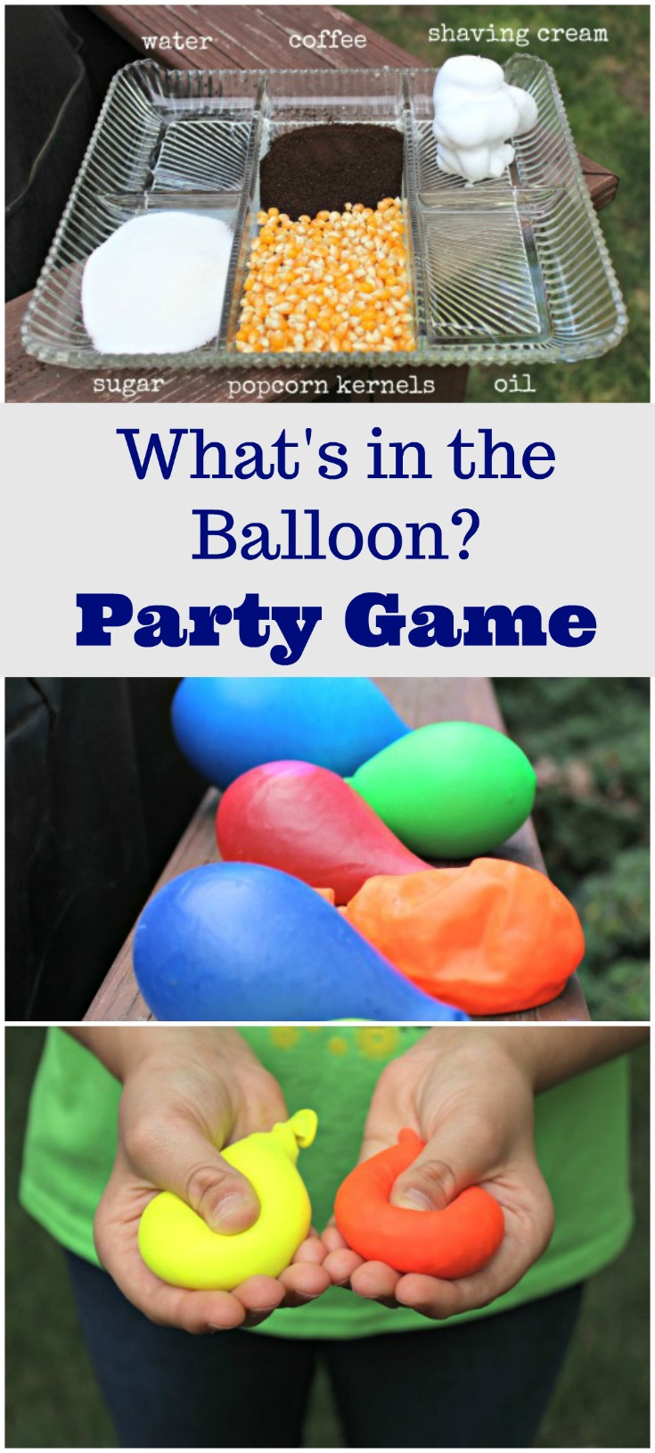 Party Game For Children
 Fun Party Games Guess What s in the Balloon Edventures