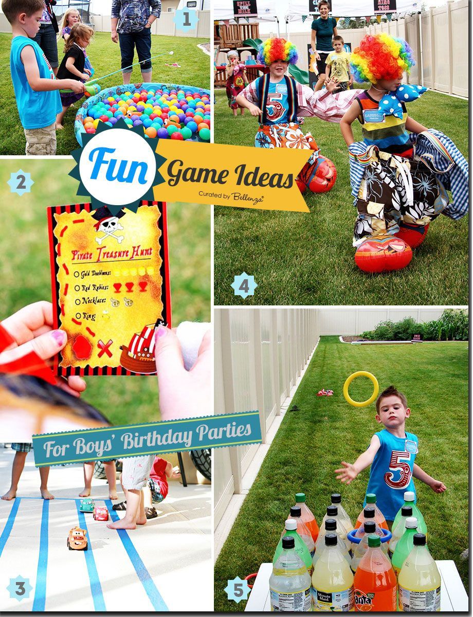 Party Games For Little Kids
 Fun Games and Activities for Boys Birthday Parties