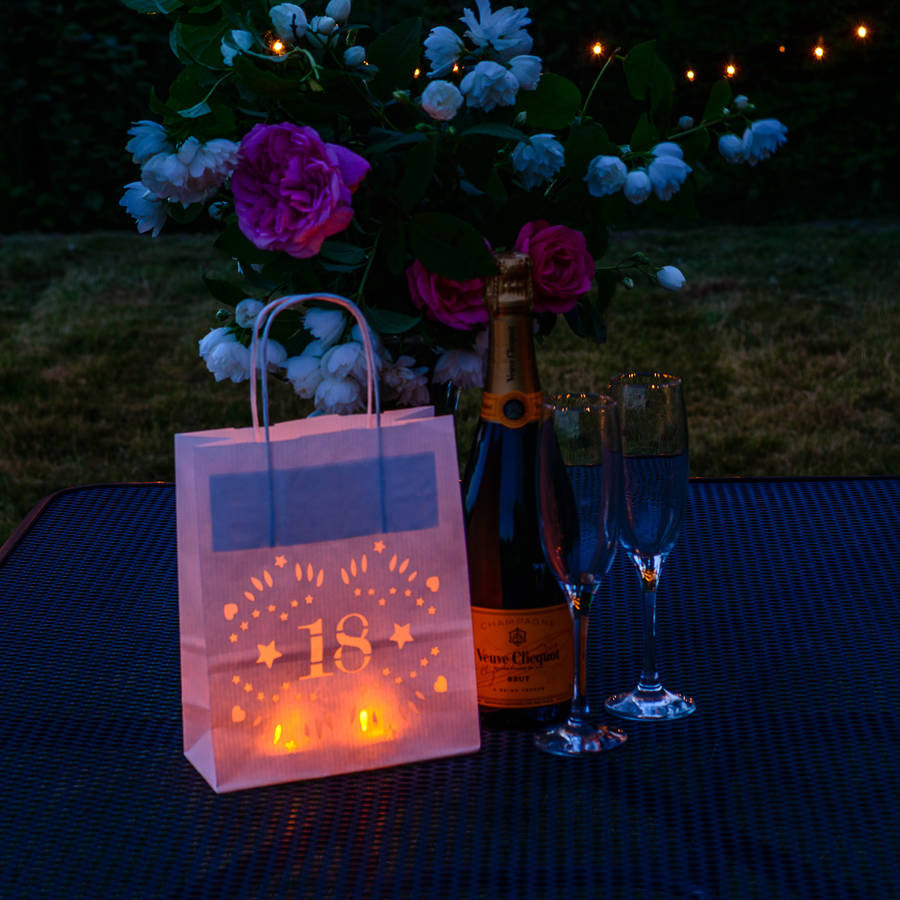 Party Ideas For 18th Birthday
 18th birthday party decoration lantern bag by baloolah