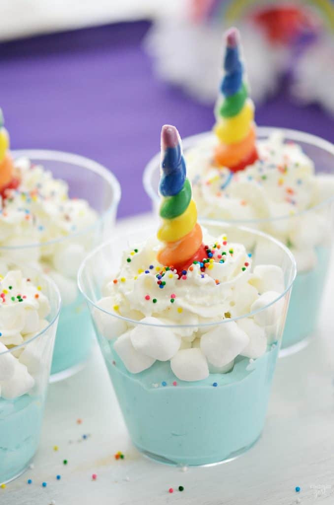 Party Ideas Unicorn Food Glass
 30 Unicorn Inspired Recipes and Crafts Magical Unicorn