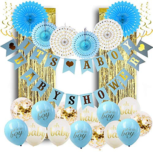 Party Supplies For Baby Shower
 It s A Boy Baby Shower Party Supplies Amazon