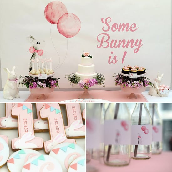 Party Themes For 1 Year Old Baby Girl
 A Very Hoppy Birthday Party